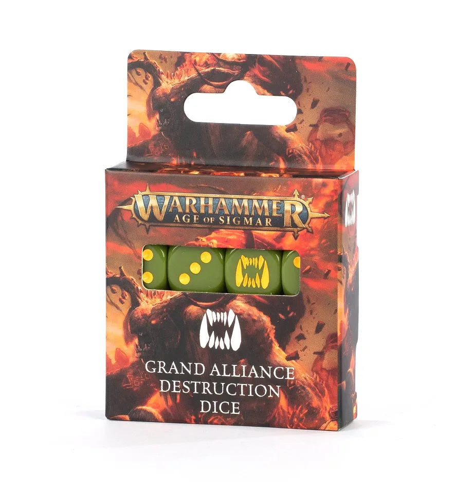 Age of Sigmar: Grand Alliance Destruction täringukomplekt-Tarvikud-Brain Games OÜ
