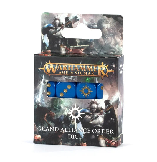 Age of Sigmar: Grand Alliance Order täringukomplekt-Tarvikud-Brain Games OÜ