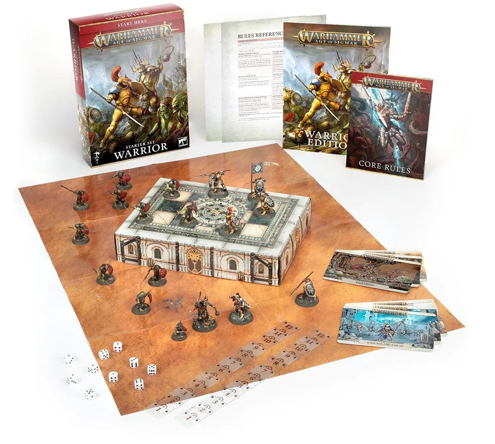Age of Sigmar Starter Set: Warrior-Strateegiamängud-Brain Games OÜ