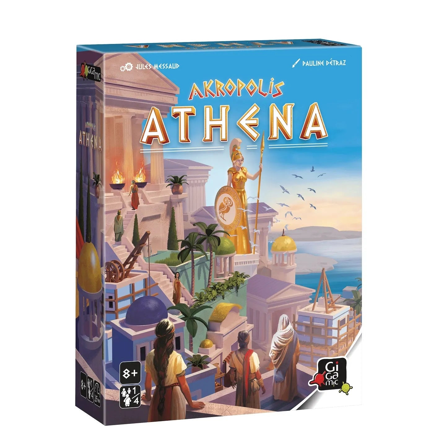 Akropolis: Athena-w001 WHSX Board / Card Games-Brain Games OÜ