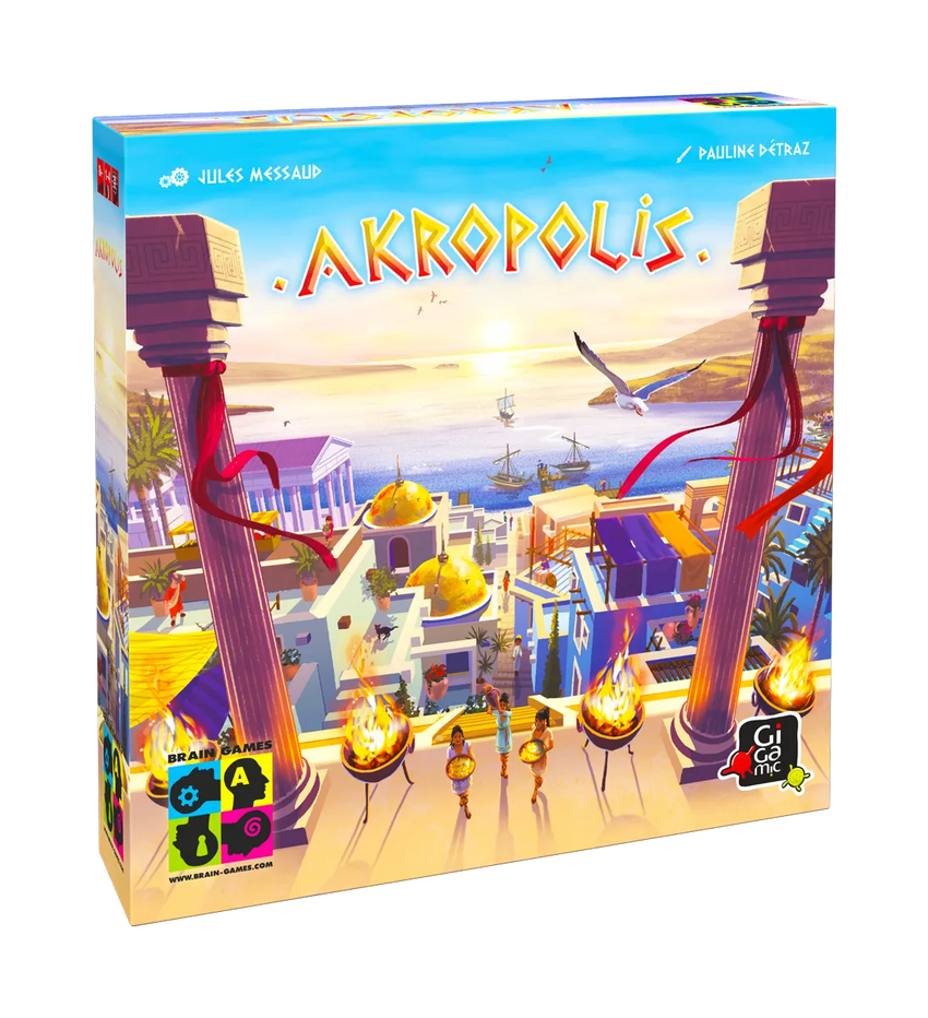 Akropolis-w101 WHS Board / Card Games-Brain Games OÜ