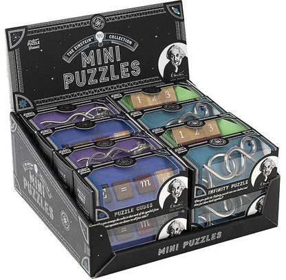 Albert Einstein´s Mini Puzzles-w001 WHSX Board / Card Games-Brain Games OÜ