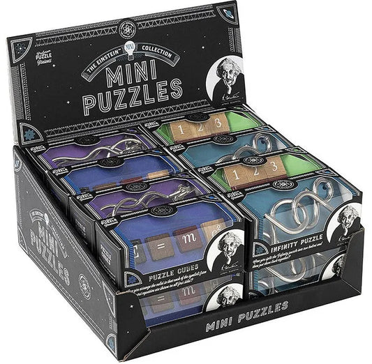 Albert Einstein´s Mini Puzzles-w001 WHSX Board / Card Games-Brain Games OÜ