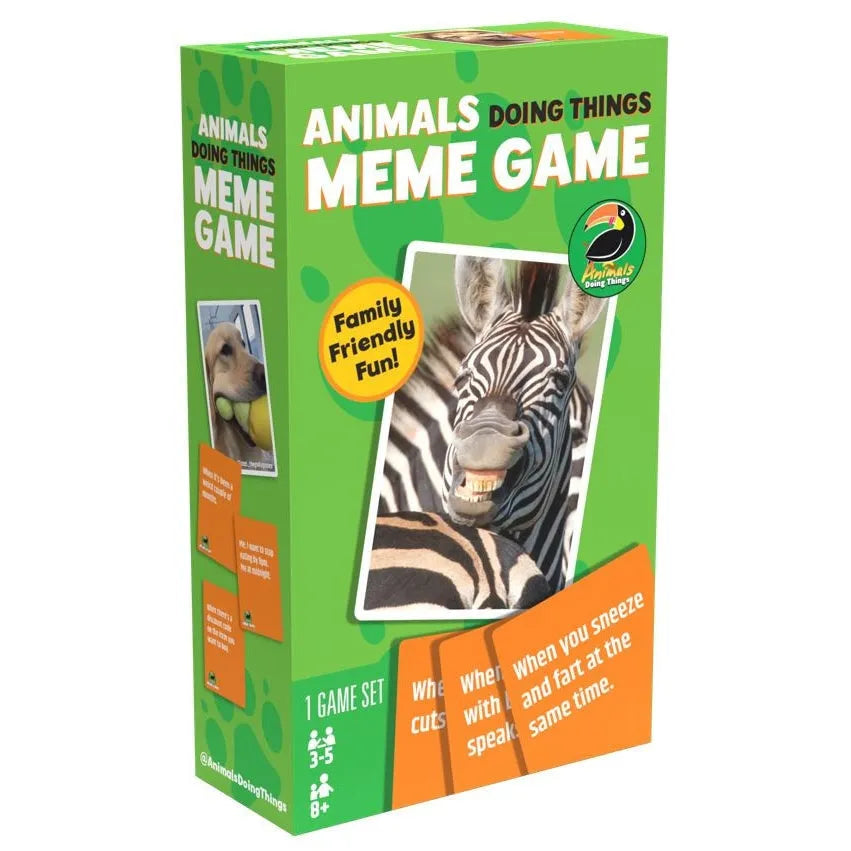 Animals Doing Things Meme Game-101 Board / Card Games-Brain Games OÜ