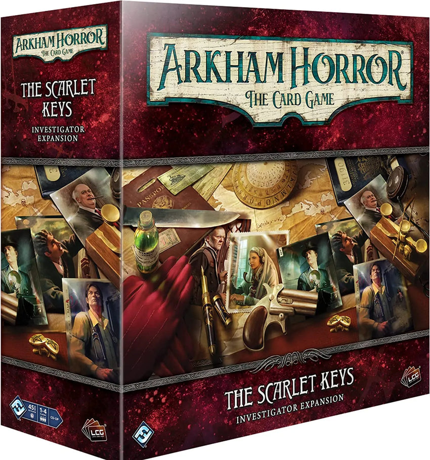 Arkham Horror: The Card Game - The Scarlet Keys Investigator Expansion-001 Board / Card Games-Brain Games OÜ