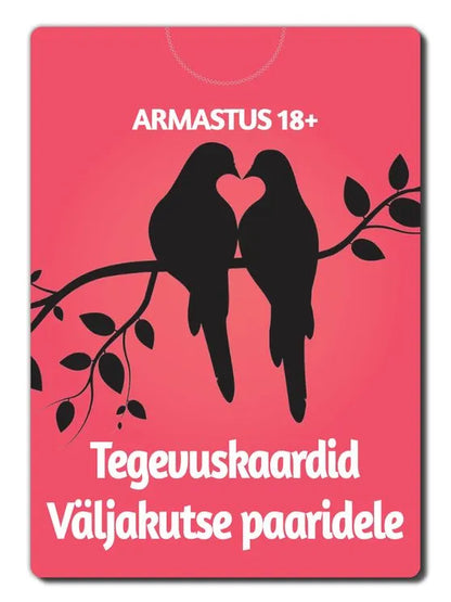 ARMASTUS Tegevuskaardid Väljakutse paaridele 18+-Seltskonnamängud-Brain Games OÜ