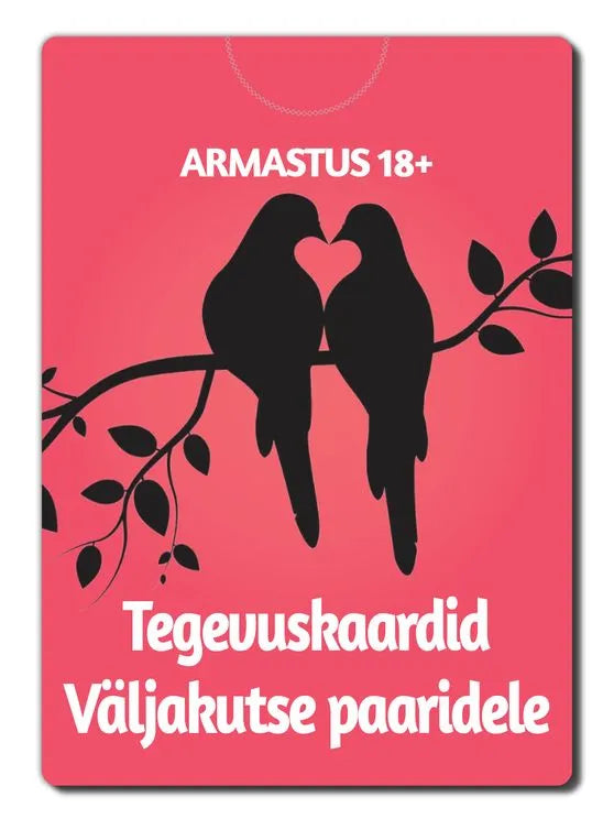 ARMASTUS Tegevuskaardid Väljakutse paaridele 18+-Seltskonnamängud-Brain Games OÜ