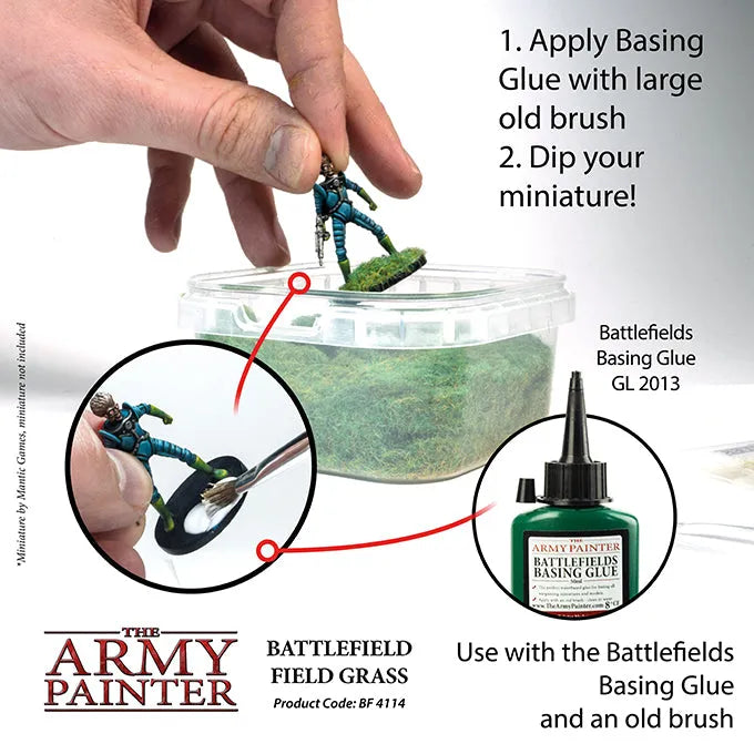 Army Painter - Battlefield Field Grass-103 Miniature Gaming-Brain Games OÜ