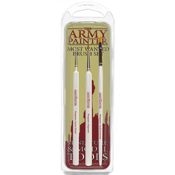 Army Painter Pintslikomplekt - Most Wanted Brush Set-103 Miniature Gaming-Brain Games OÜ