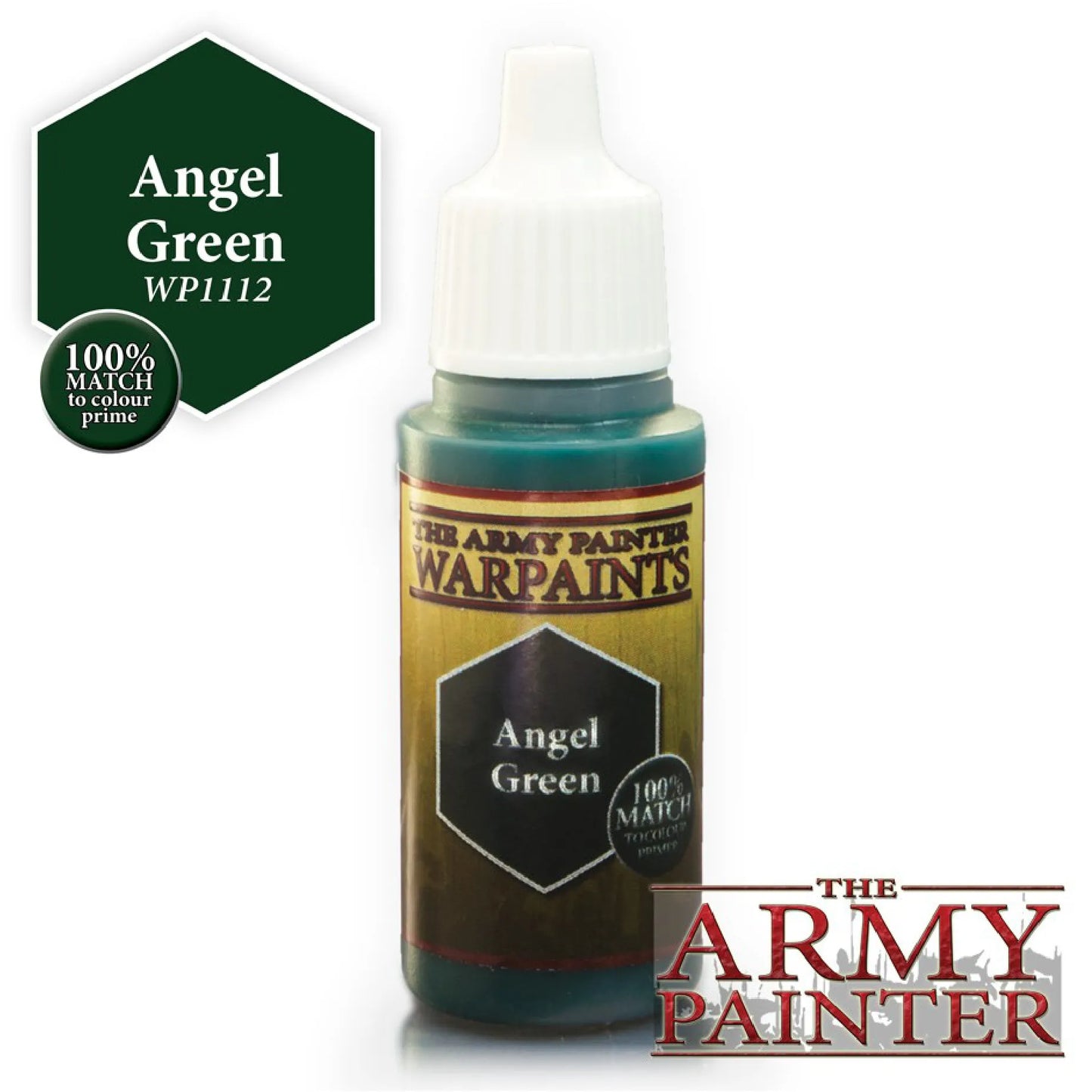 Army Painter Warpaint - Angel Green-103 Miniature Gaming-Brain Games OÜ