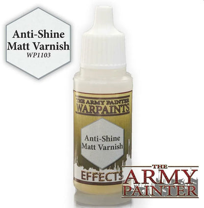 Army Painter Warpaint - Anti-Shine Matt Varnish-103 Miniature Gaming-Brain Games OÜ