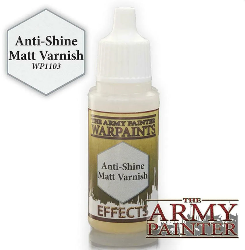 Army Painter Warpaint - Anti-Shine Matt Varnish-103 Miniature Gaming-Brain Games OÜ