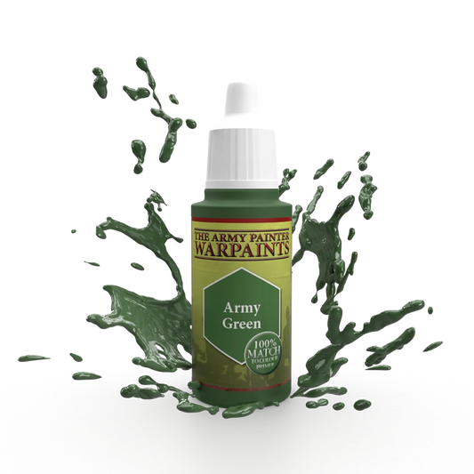Army Painter Warpaint - Army Green-103 Miniature Gaming-Brain Games OÜ