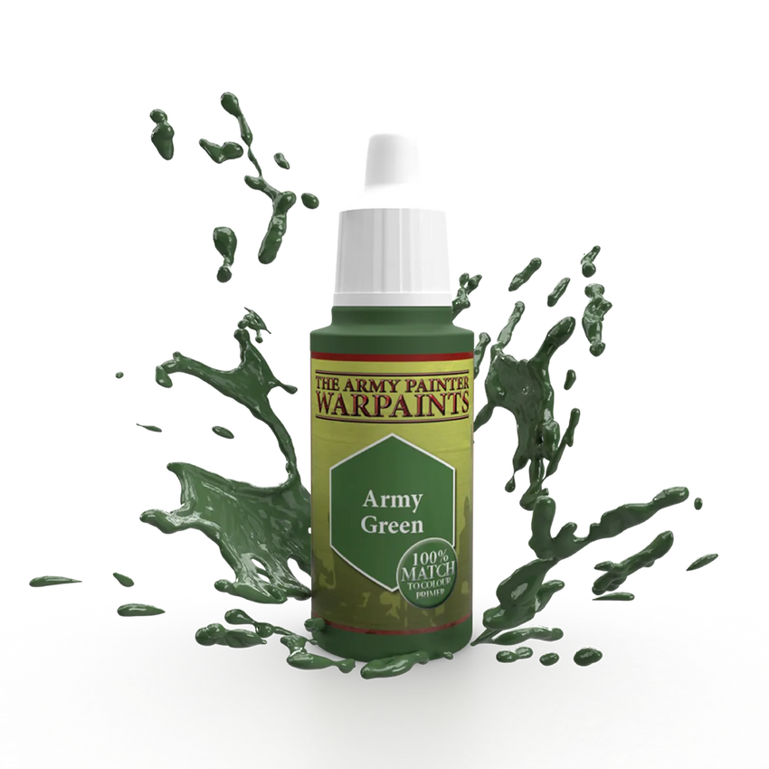 Army Painter Warpaint - Army Green-103 Miniature Gaming-Brain Games OÜ