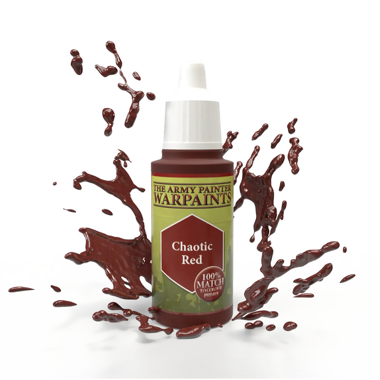 Army Painter Warpaint - Chaotic Red-103 Miniature Gaming-Brain Games OÜ