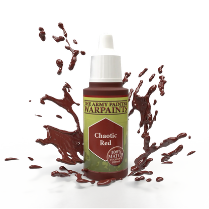 Army Painter Warpaint - Chaotic Red-103 Miniature Gaming-Brain Games OÜ
