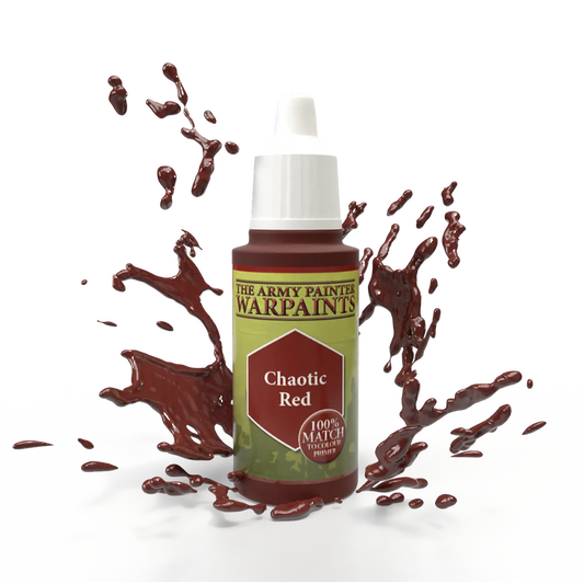 Army Painter Warpaint - Chaotic Red-103 Miniature Gaming-Brain Games OÜ