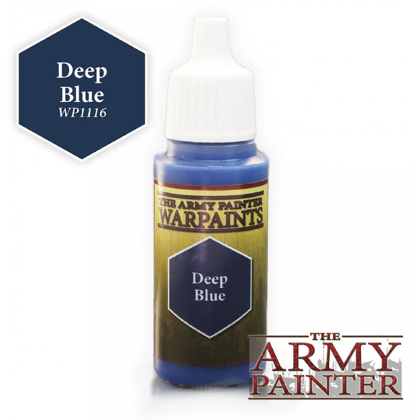 Army Painter Warpaint - Deep Blue-103 Miniature Gaming-Brain Games OÜ
