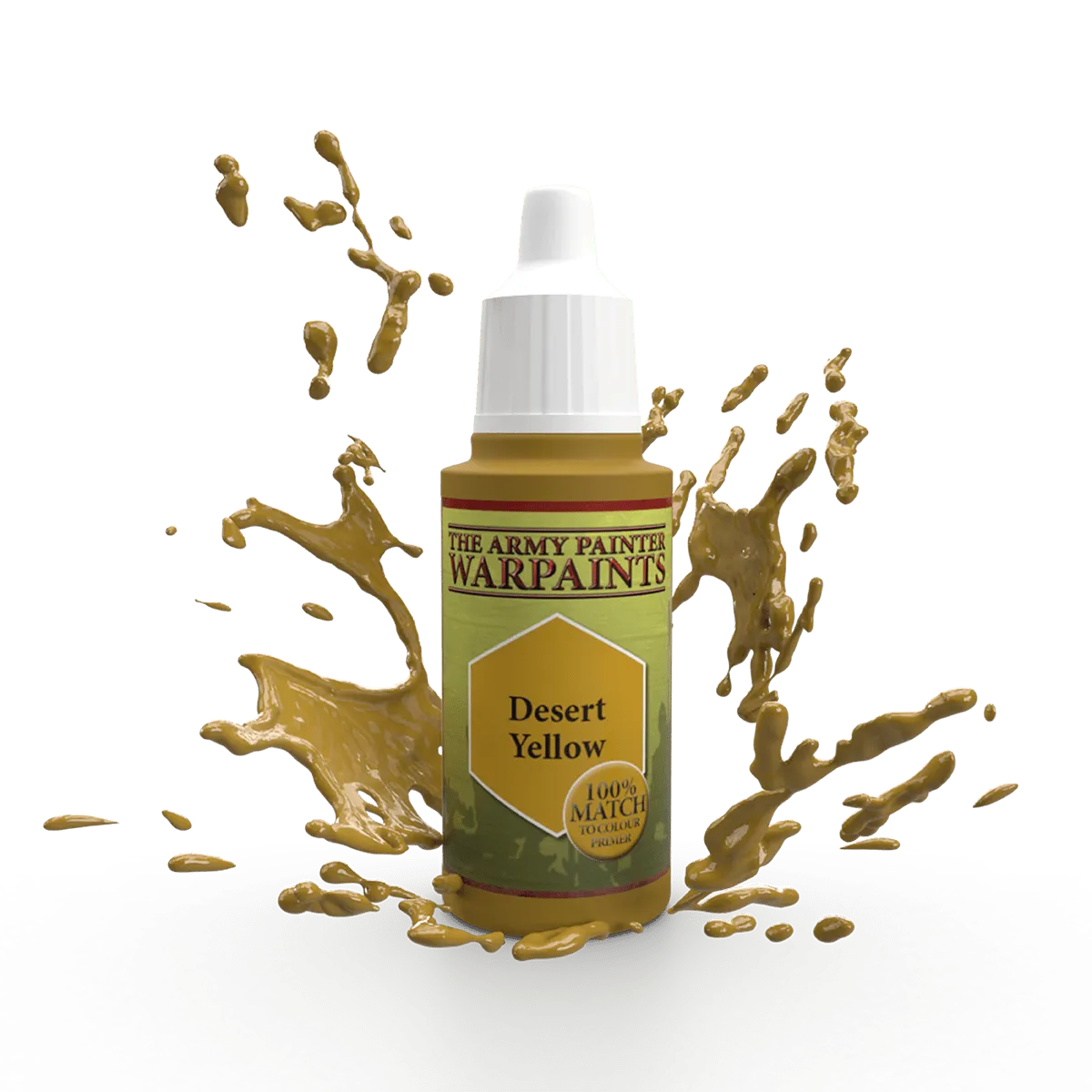 Army Painter Warpaint - Desert Yellow-103 Miniature Gaming-Brain Games OÜ