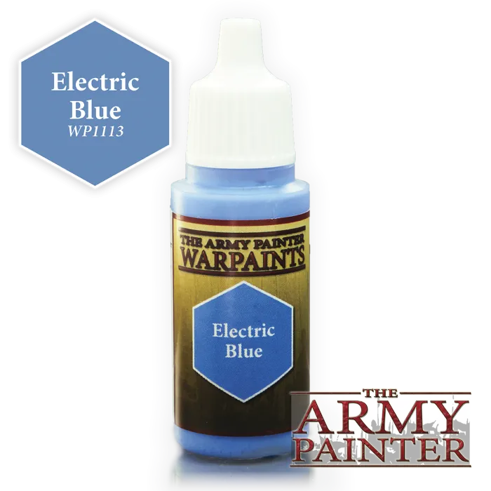 Army Painter Warpaint - Electric Blue-103 Miniature Gaming-Brain Games OÜ
