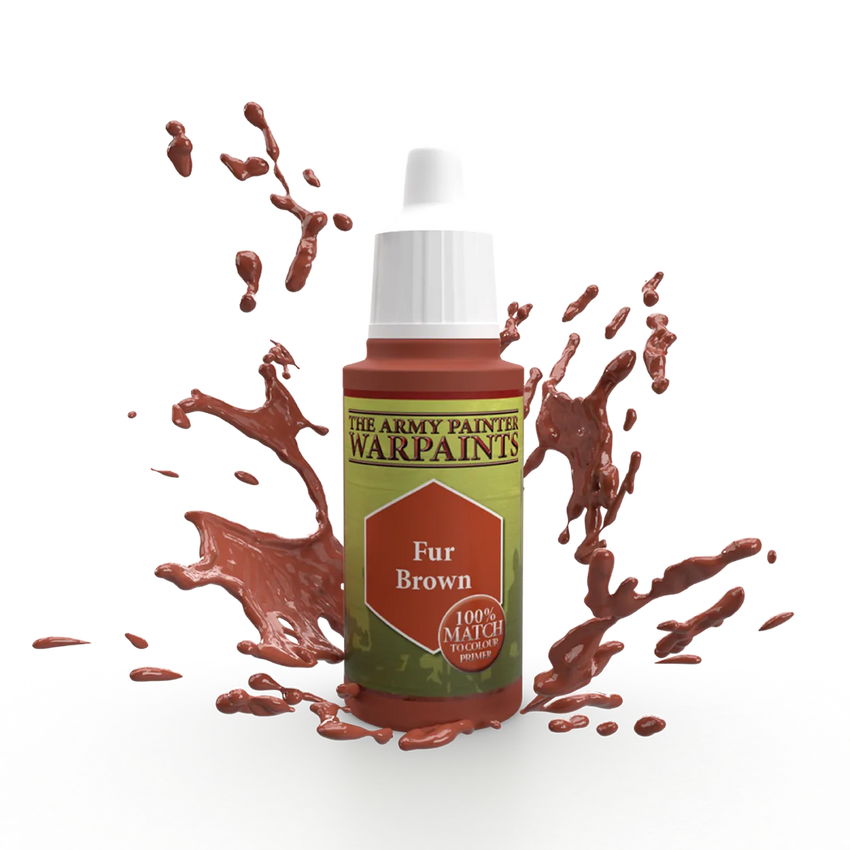 Army Painter Warpaint - Fur Brown-103 Miniature Gaming-Brain Games OÜ