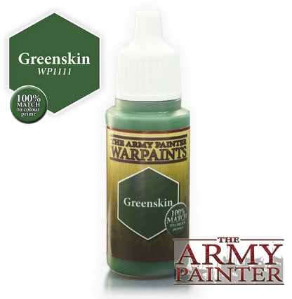 Army Painter Warpaint - Greenskin-103 Miniature Gaming-Brain Games OÜ