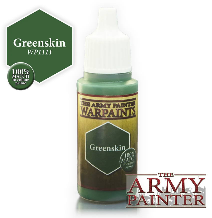 Army Painter Warpaint - Greenskin-103 Miniature Gaming-Brain Games OÜ