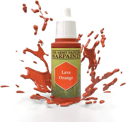 Army Painter Warpaint - Lava Orange-103 Miniature Gaming-Brain Games OÜ