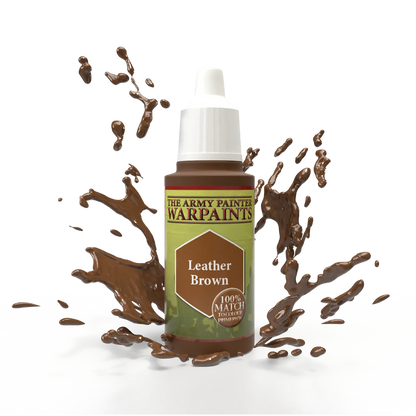 Army Painter Warpaint - Leather Brown-103 Miniature Gaming-Brain Games OÜ