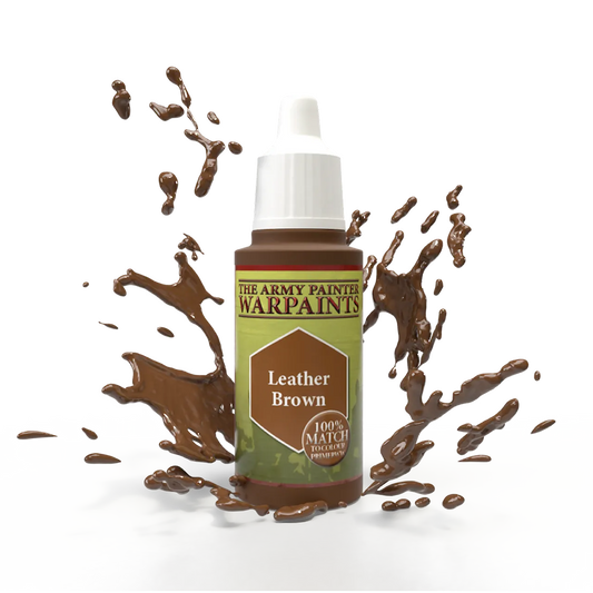 Army Painter Warpaint - Leather Brown-103 Miniature Gaming-Brain Games OÜ