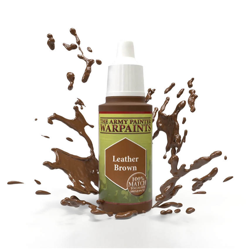 Army Painter Warpaint - Leather Brown-103 Miniature Gaming-Brain Games OÜ