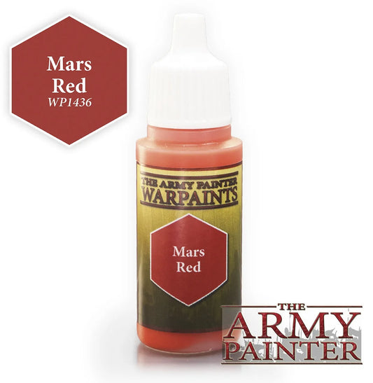 Army Painter Warpaint - Mars Red-103 Miniature Gaming-Brain Games OÜ