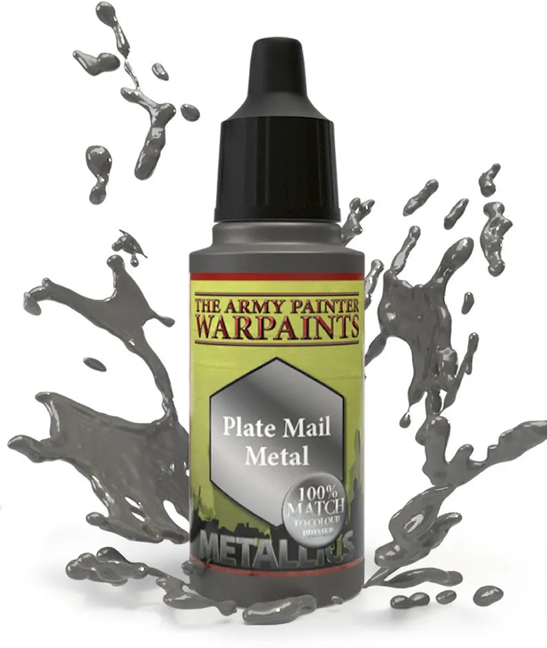 Army Painter Warpaint - Plate Mail Metal-103 Miniature Gaming-Brain Games OÜ