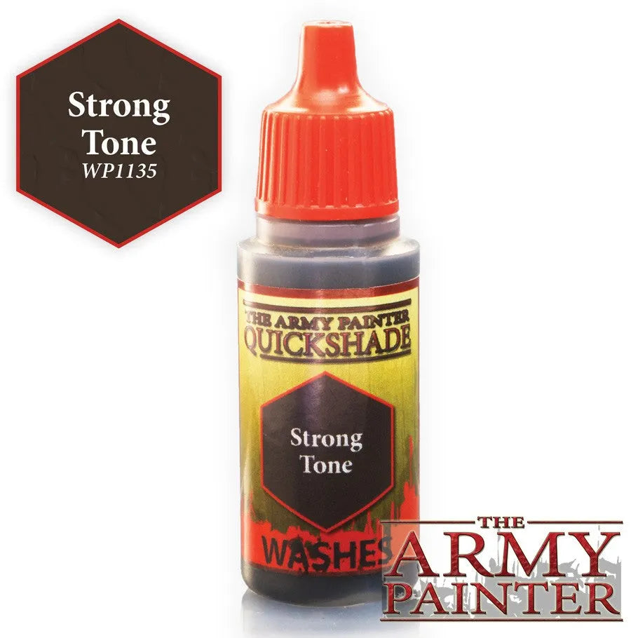 Army Painter Warpaint - QS Strong Tone Ink-103 Miniature Gaming-Brain Games OÜ