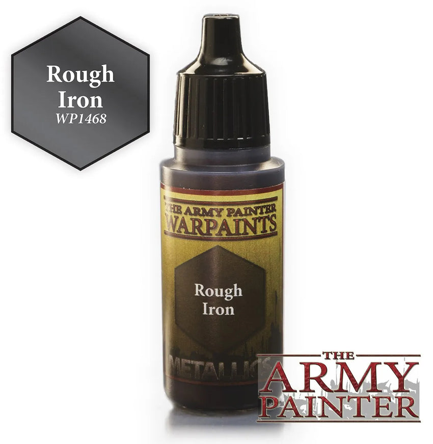 Army Painter Warpaint - Rough Iron-103 Miniature Gaming-Brain Games OÜ