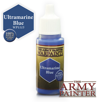 Army Painter Warpaint - Ultramarine Blue-103 Miniature Gaming-Brain Games OÜ
