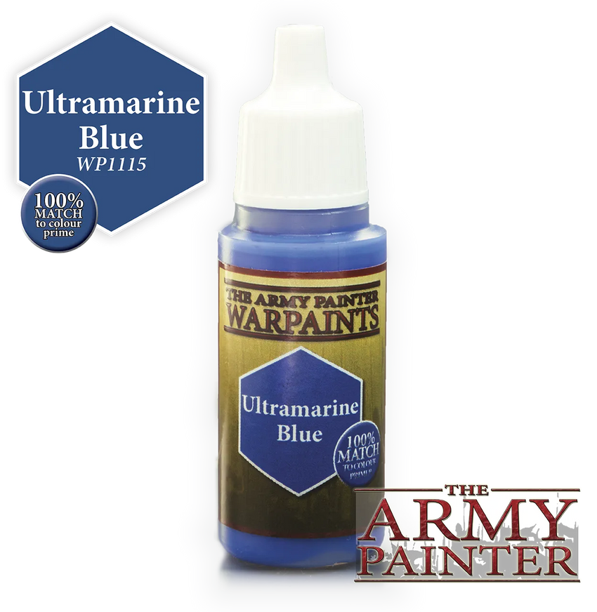 Army Painter Warpaint - Ultramarine Blue-103 Miniature Gaming-Brain Games OÜ