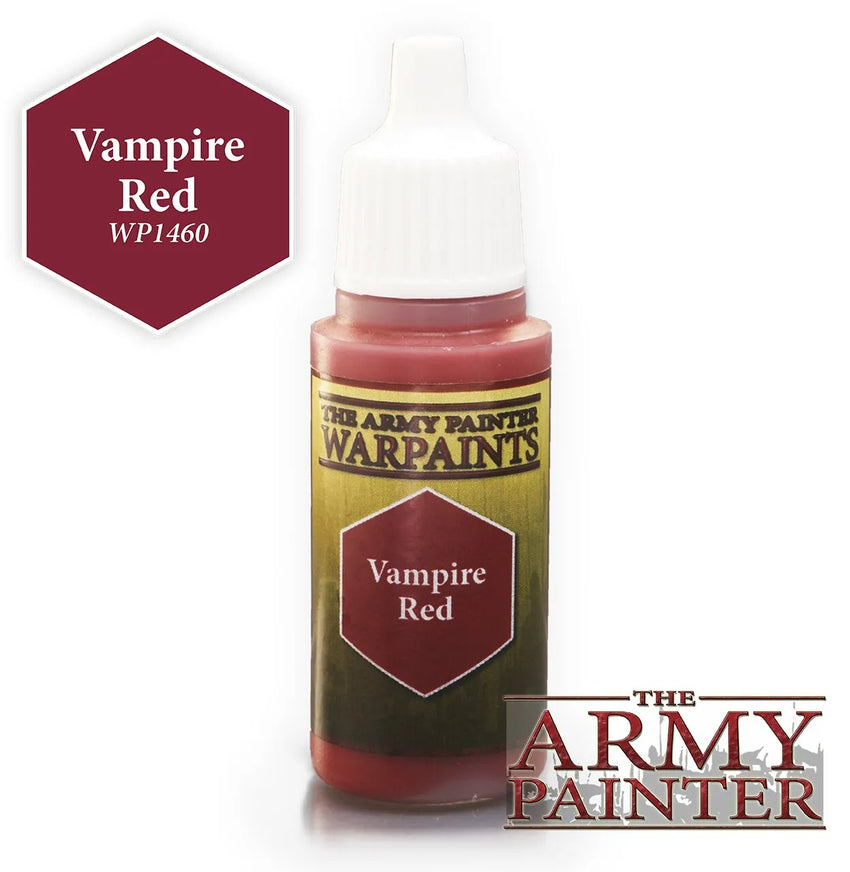Army Painter Warpaint - Vampire Red-103 Miniature Gaming-Brain Games OÜ