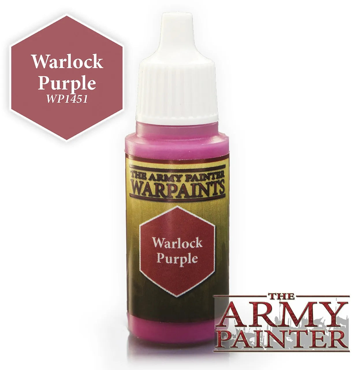 Army Painter Warpaint - Warlock Purple-103 Miniature Gaming-Brain Games OÜ