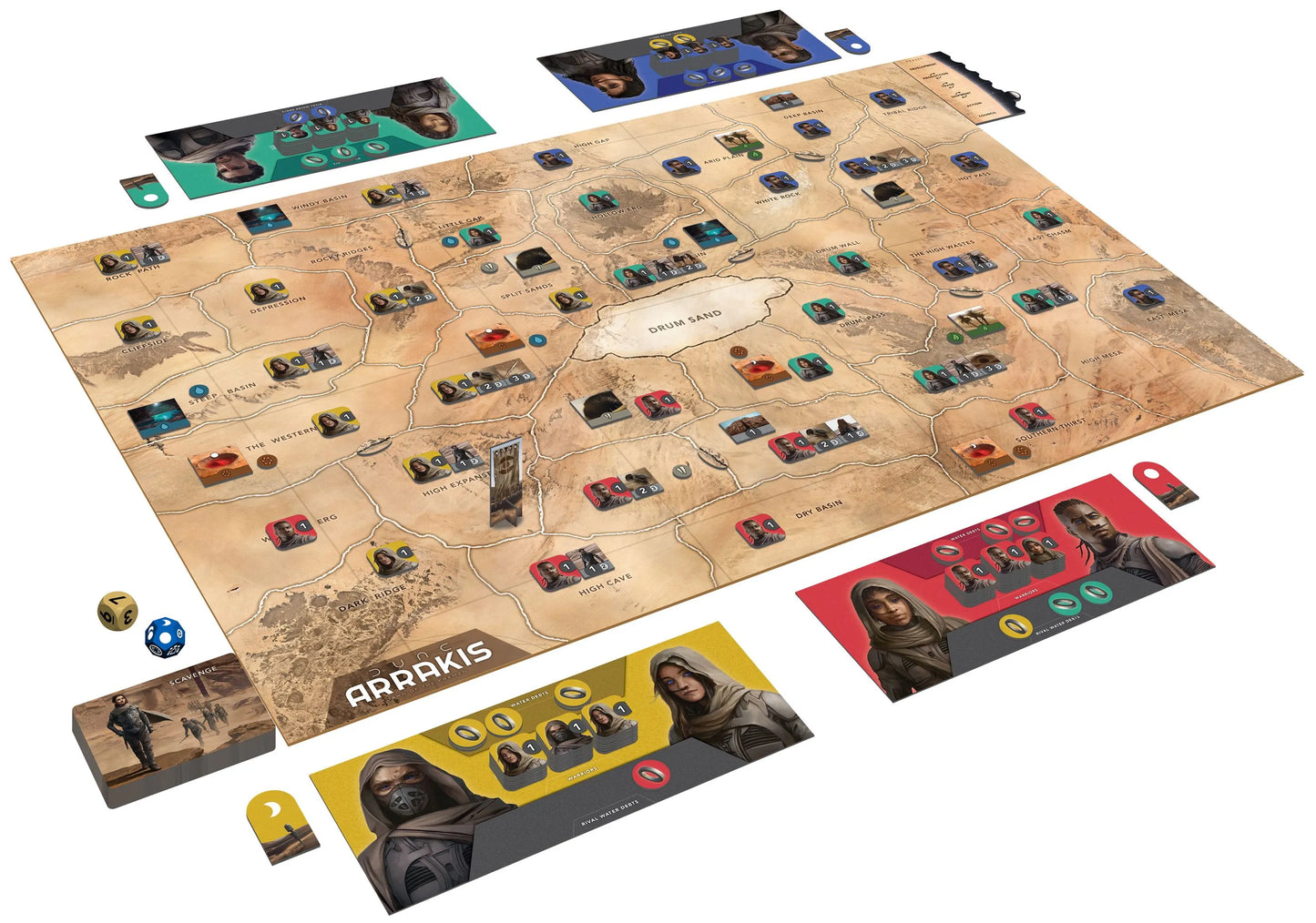 Arrakis: Dawn of the Fremen-001 Board / Card Games-Brain Games OÜ