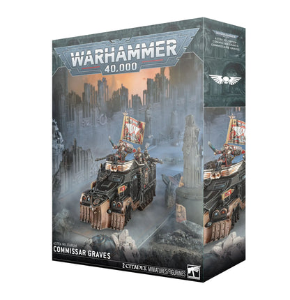 Astra Militarum: Commissar Graves-103 Miniature Gaming-Brain Games OÜ