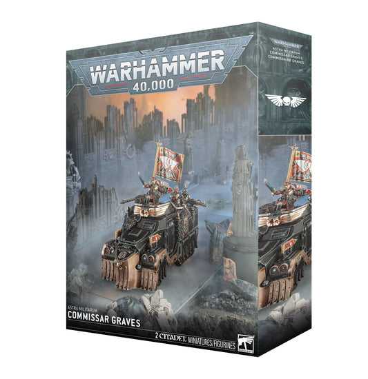 Astra Militarum: Commissar Graves-103 Miniature Gaming-Brain Games OÜ