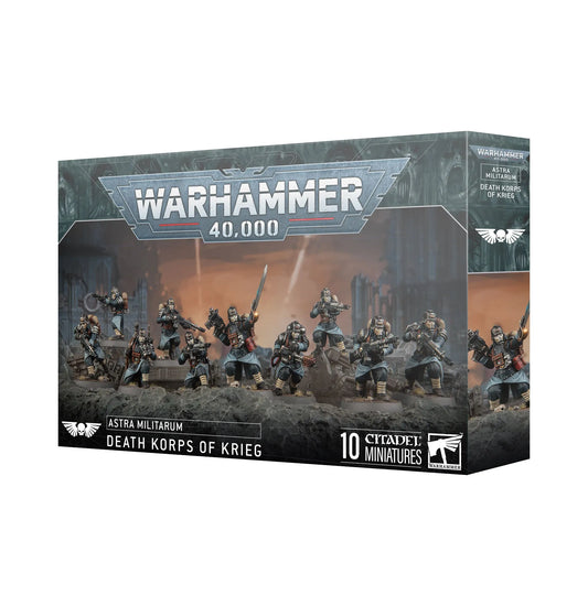Astra Militarum: Death Korps Of Krieg-003 Miniature Gaming-Brain Games OÜ