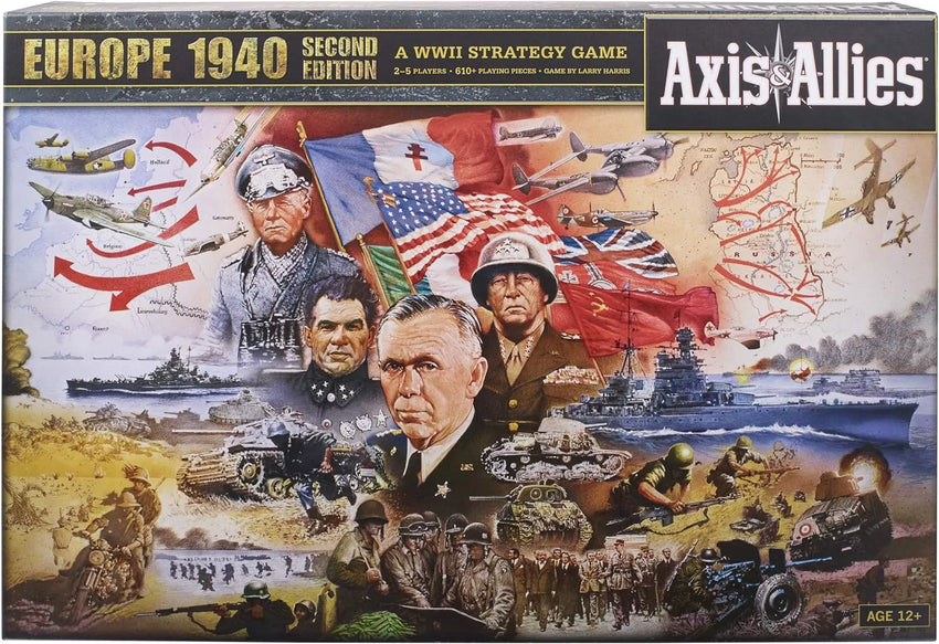 Axis & Allies 1940 Europe 2nd Edition-Strateegiamängud-Brain Games OÜ