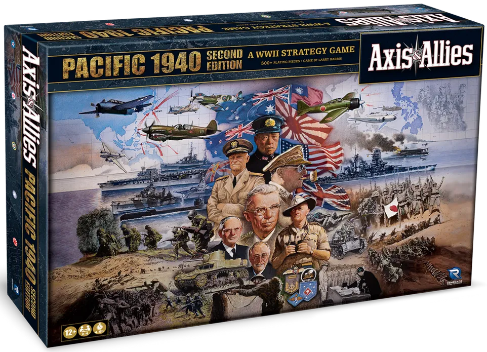 Axis & Allies 1940 Pacific 2nd Edition-Strateegiamängud-Brain Games OÜ