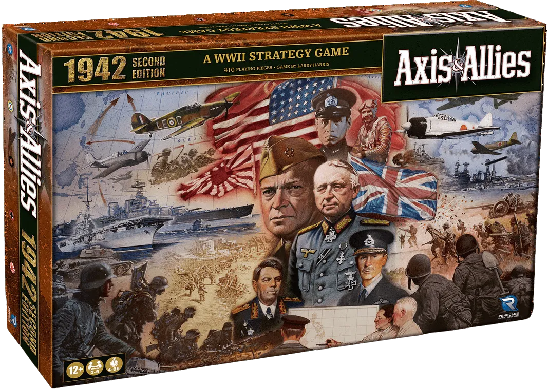 Axis & Allies 1942 2nd Ed.-001 Board / Card Games-Brain Games OÜ