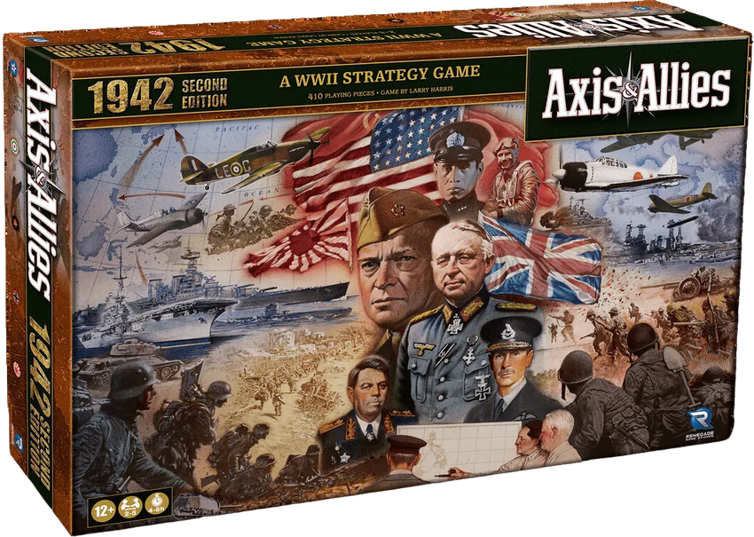 Axis & Allies 1942 2nd Ed.-001 Board / Card Games-Brain Games OÜ