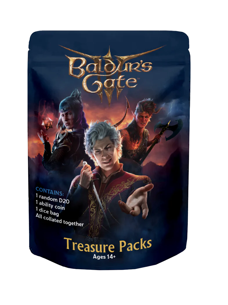 Baldur's Gate 3 Treasure Pack-104 Accessories-Brain Games OÜ