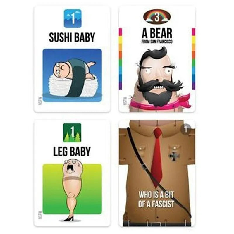 Bears vs Babies NSFW-w001 WHSX Board / Card Games-Brain Games OÜ