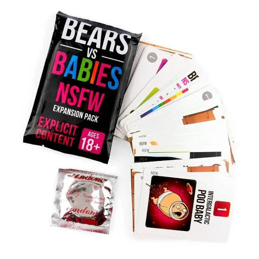 Bears vs Babies NSFW-w001 WHSX Board / Card Games-Brain Games OÜ